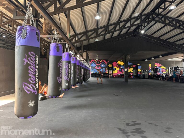 Bangtao Muay Thai MMA gym floor area 768x575