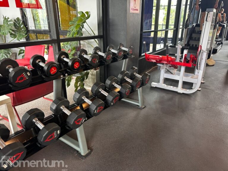 Alpha Gym weights area 768x575