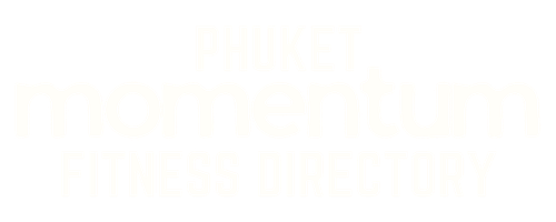 Phuket Momentum Logo White PNG transparent background